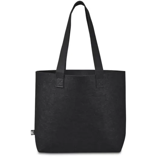 Okiyo Yoongi Recycled PET Felt Shopper Black Front
